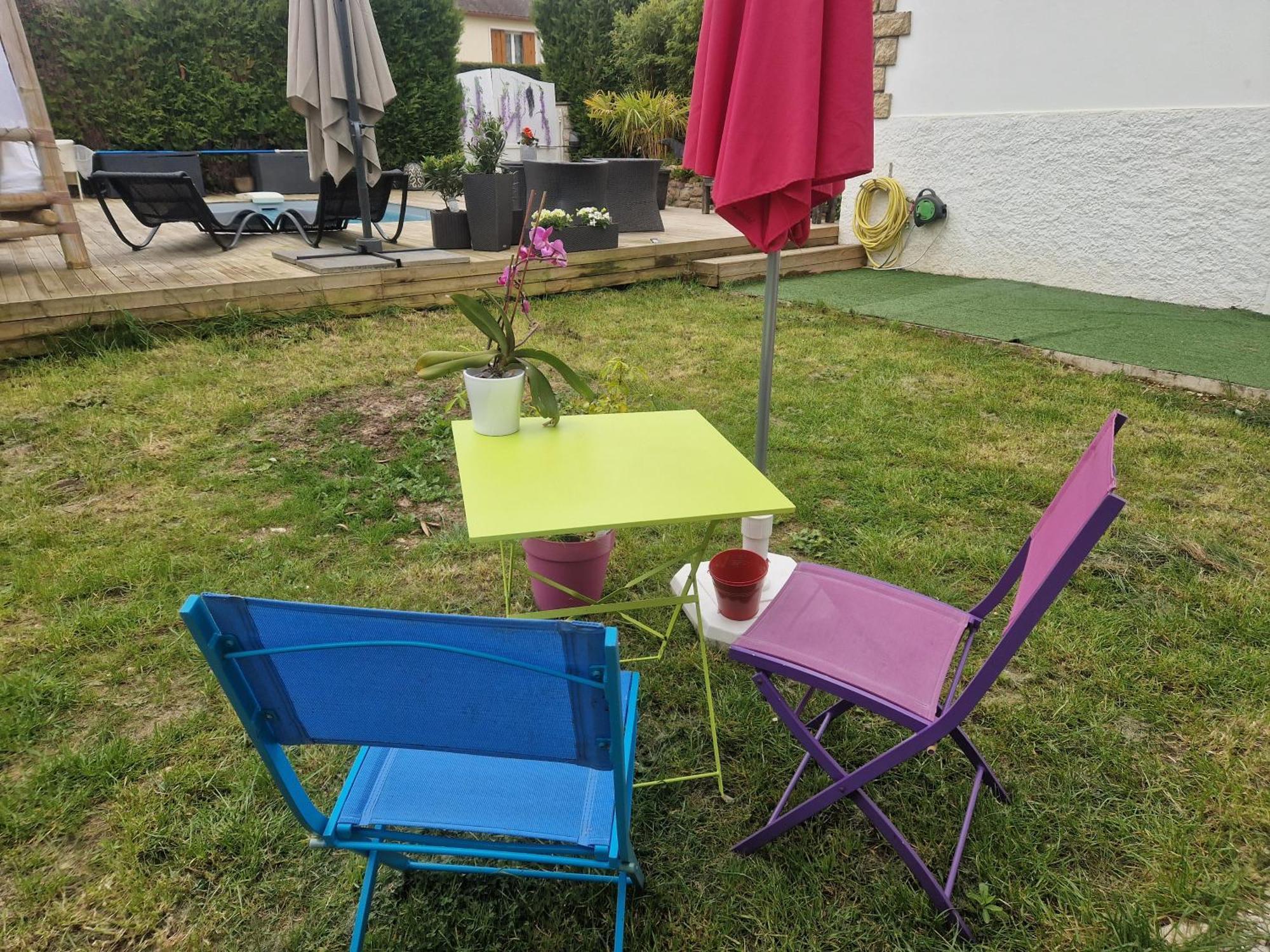 La Serenite Balinaise, Chambre Et Sdb Privee, Jardin , Piscine Et Jacuzzi En Saison, Pres De Chantilly, Parc Asterix Et Cdg Et Paris En 20' Орри-ла-Виль Экстерьер фото