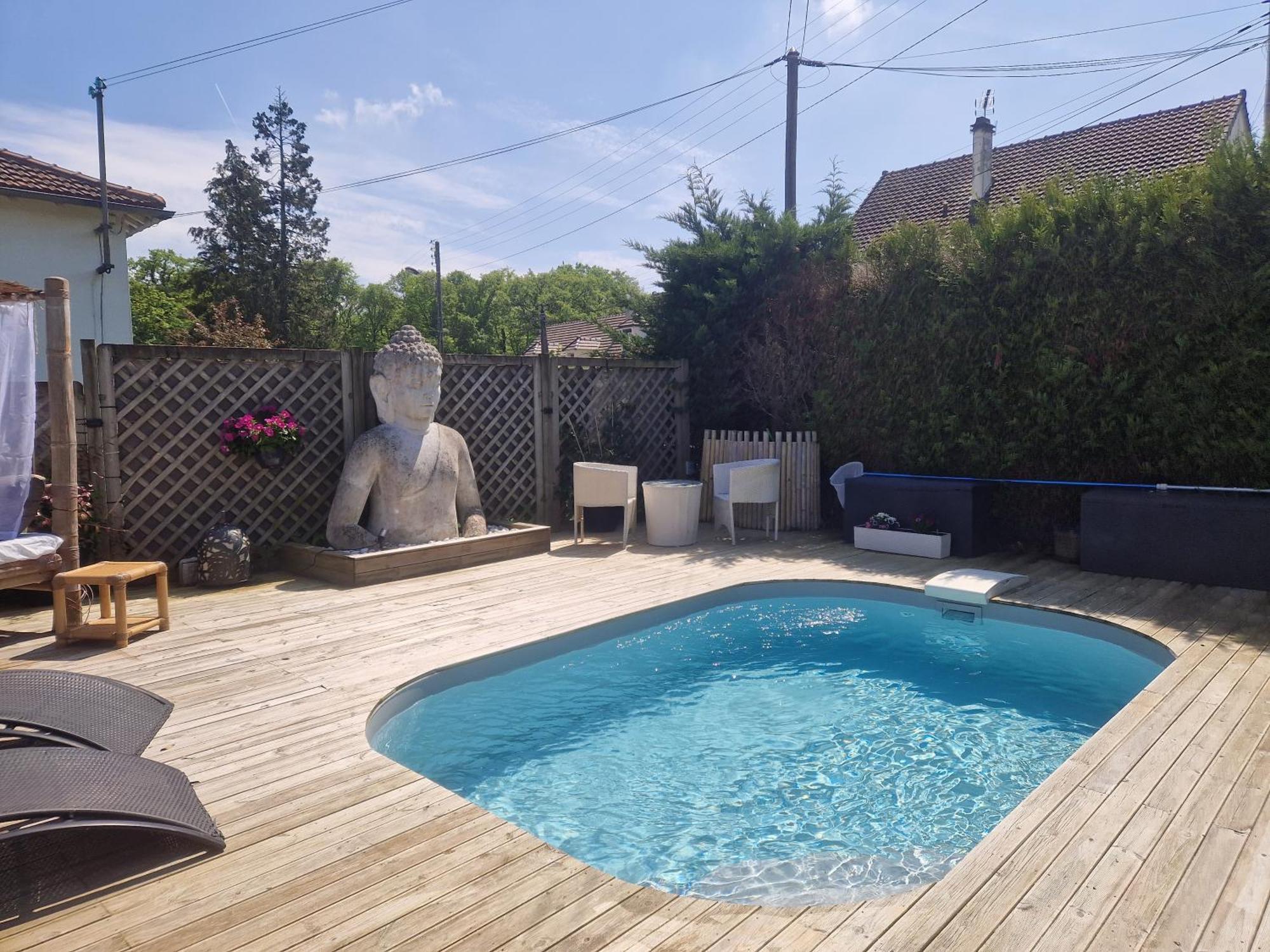 La Serenite Balinaise, Chambre Et Sdb Privee, Jardin , Piscine Et Jacuzzi En Saison, Pres De Chantilly, Parc Asterix Et Cdg Et Paris En 20' Орри-ла-Виль Экстерьер фото